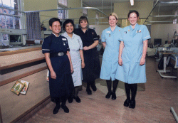 Nurses on Montuschi Ward